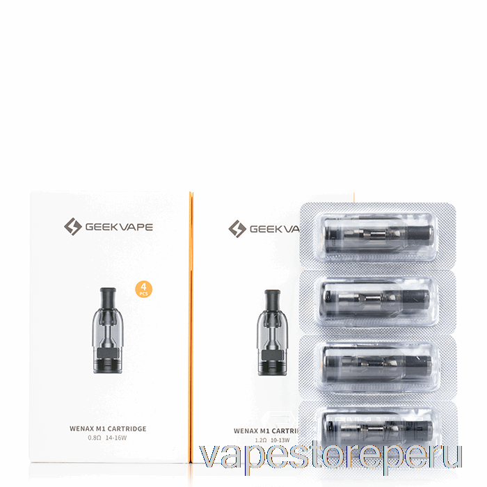 Vape Desechable Geek Vape Wenax M1 Vainas De Repuesto Vainas De 0.8ohm